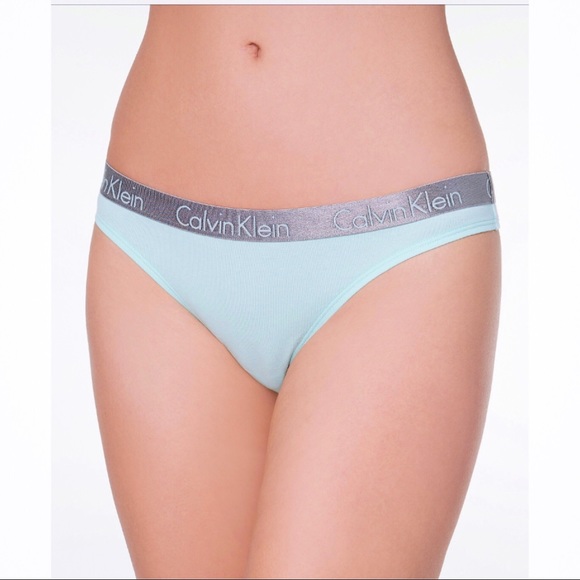 calvin klein radiant cotton thong